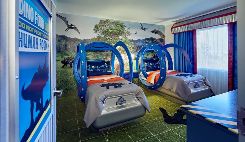 Loews Royal Pacific Universal Orlando - Kids Suites Beds